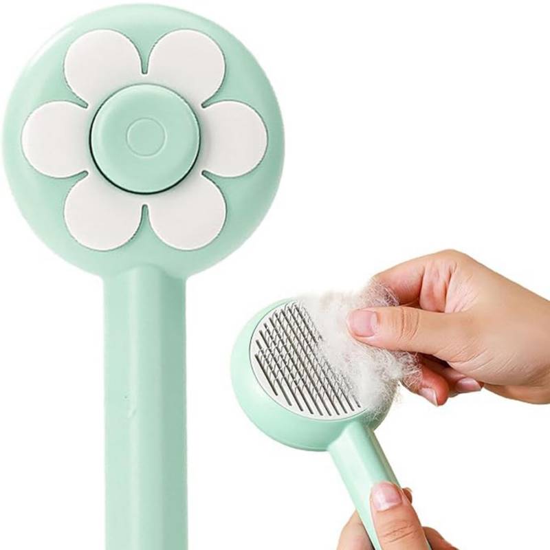 Cepillo para Gatos | Desenreda, Masajea y Deja el Pelaje Brillante | Sin Irritación