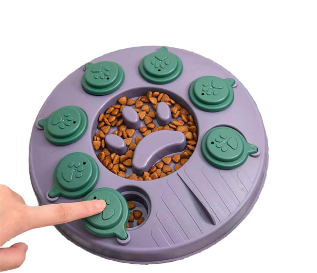 Comedero Interactivo para Mascotas | Juguete Dispensador de Comida | Antiahogo | Aumenta el IQ