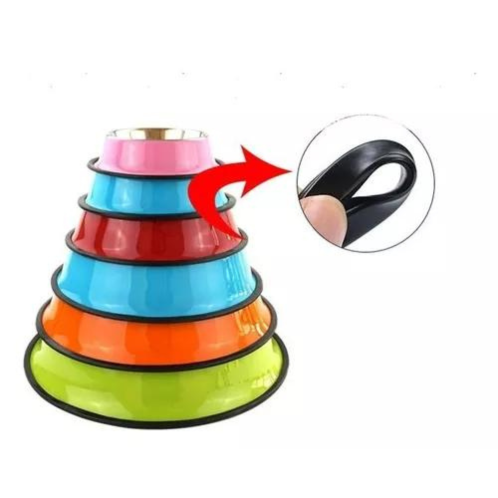 Comedero Plato Acero Inoxidable 18 Cm