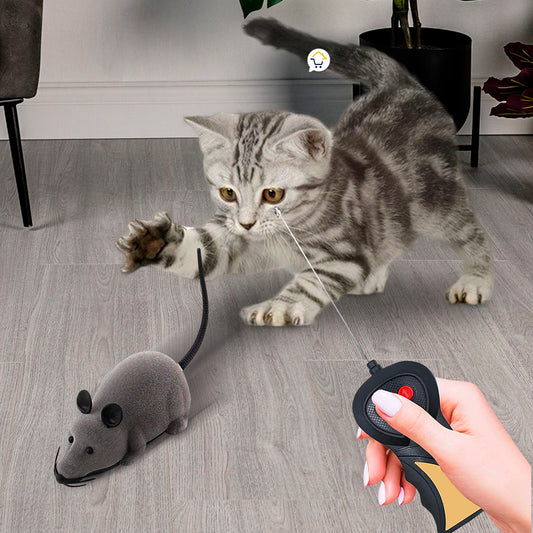Ratón a Control Remoto para Gatos y Perros | Juguete Interactivo | Diversión Garantizada